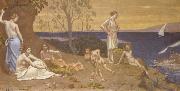 Pierre Puvis de Chavannes Pastoral oil painting artist